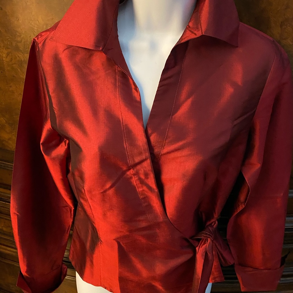 Woman’s silk blouse